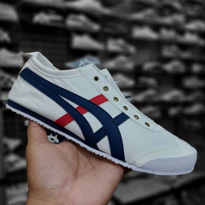 Sepatu Sneakers Slip On Pria Wanita Cewek Import Quality Nyaman Dipakai Tanpa Tali