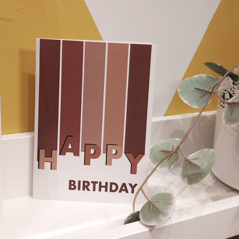 Birthday card Kartu Ucapan Ulangtahun Dewasa