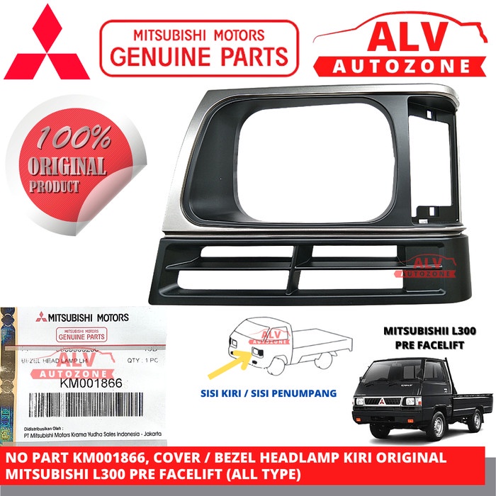 COVER BEZEL RING LAMPU DEPAN HEADLAMP KIRI ORIGINAL L300 KM001866