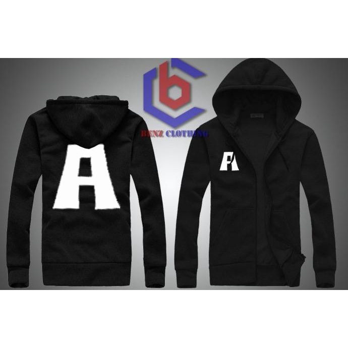 Jaket Hoodie Sweater Alvin And The Chipmunks 1 Outerwear Pria Wanita Zipper Resleting Depan Polos Sa