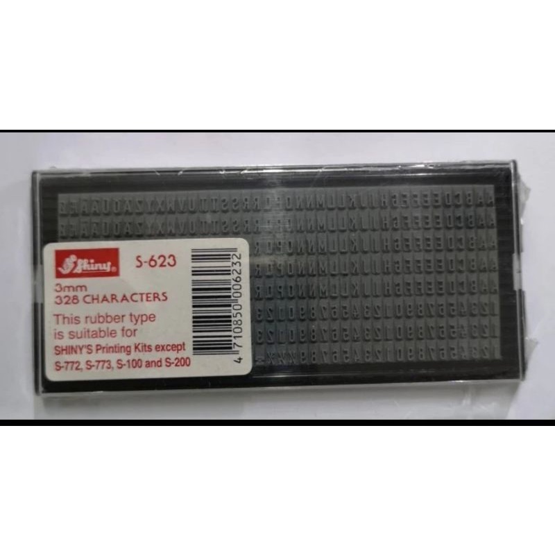 

S-623 S623 Huruf Untuk Printing Kit Shiny