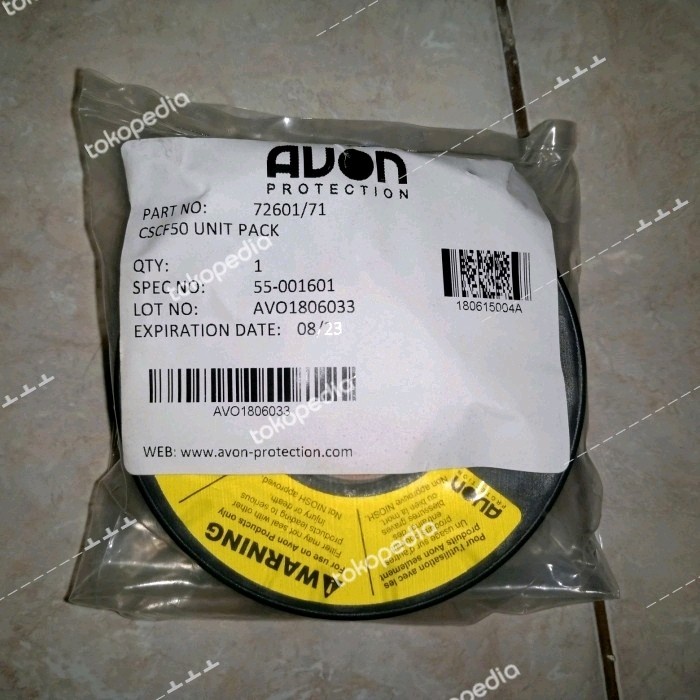 Terlaris Gas Mask Avon Filter