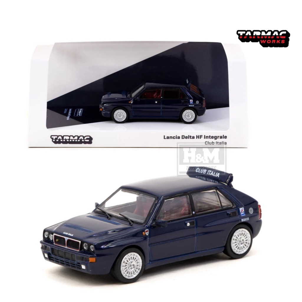 Tarmac Works 1/64 Lancia Delta HF Integrale Club Italia