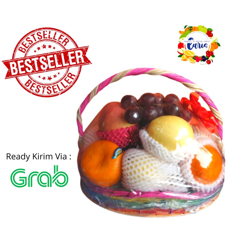 

Parcel Buah Segar Hampers Keranjang free kartu ucapan