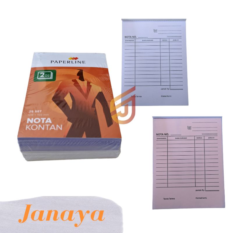 

Nota Kontan Paperline Kecil
