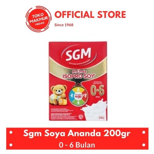 SGM SOYA ISOPRO SOY 0-6 BULAN 200 GR