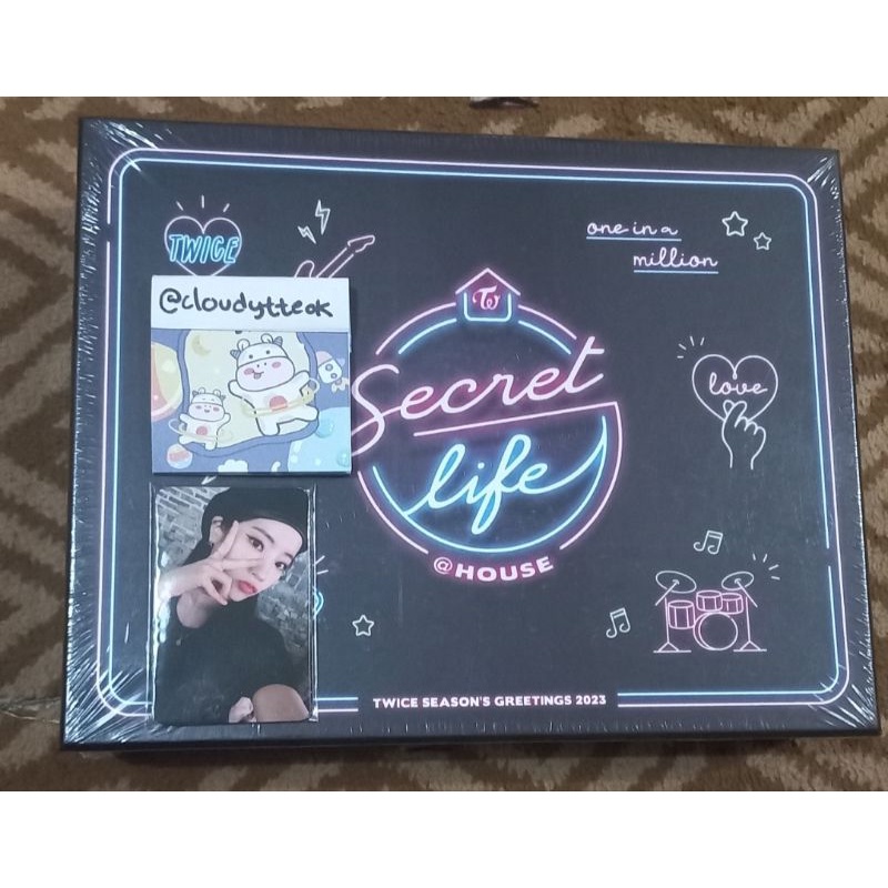 [Ready Stock] TWICE 2023 SEASON'S GREETING SEALED FULLSET WITH POB JYPSHOP