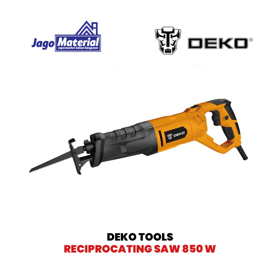 Deko Reciprocating Saw - Gergaji Listrik Kabel 850 W