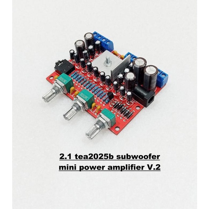 Modul 2.1 TEA2025b Mini Power Amplifier V.2