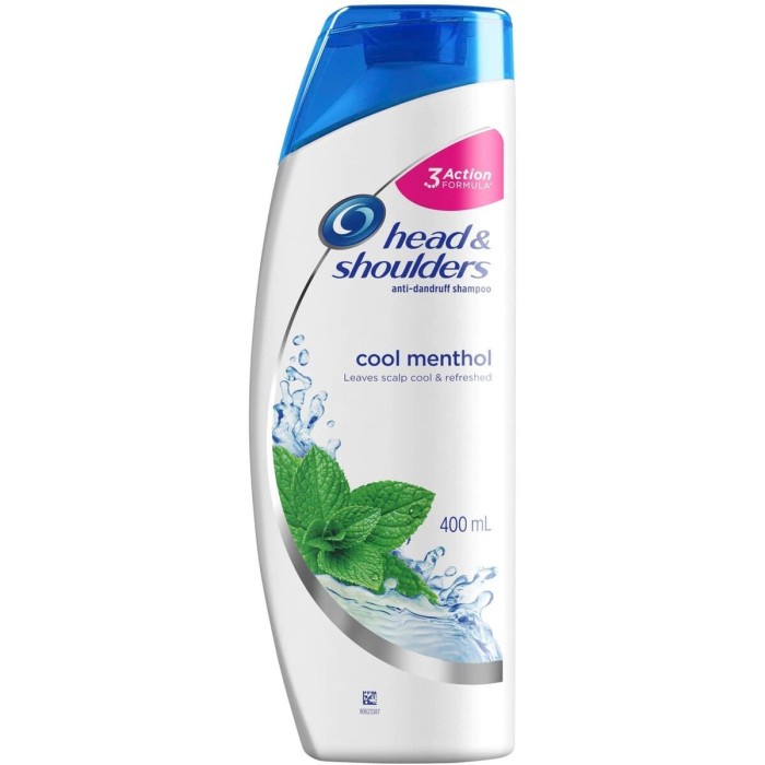 HEAD AND SHOULDERS SHAMPOO 300ml COOL MENTOL