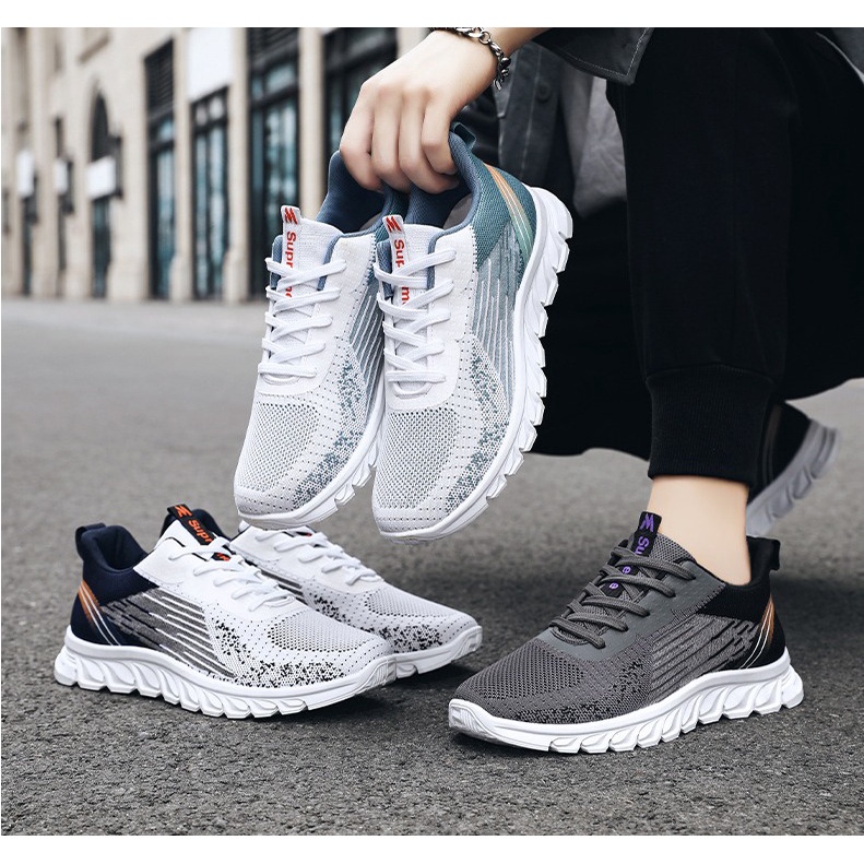 PX 8222 Sneaker Pria Import Elegan Terbaru - Sepatu Olahraga Pria Lentur