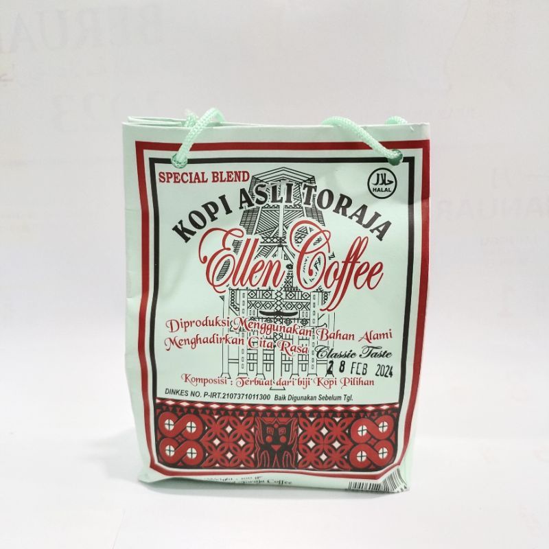 

Kopi Toraja Special Blend Arabika + Robusta - Ellen Coffee