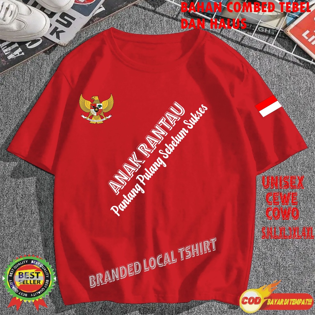 APPS Promo Diskon KaosNEW  ANAK RANTAU SUKSES Kaos Terlaris Kualitas Terjamin/Kaos Murah /Pakaian Pria pakaian Wanita/Kaos Distro Pria Kaos Promo/Best Seller