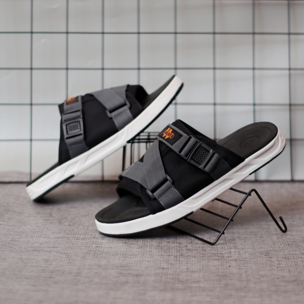 Sandal pria outdor-sandal slop pria tali- sandal wanita pria slide slop sliper webing distro kekinian A004 sandal indian pria