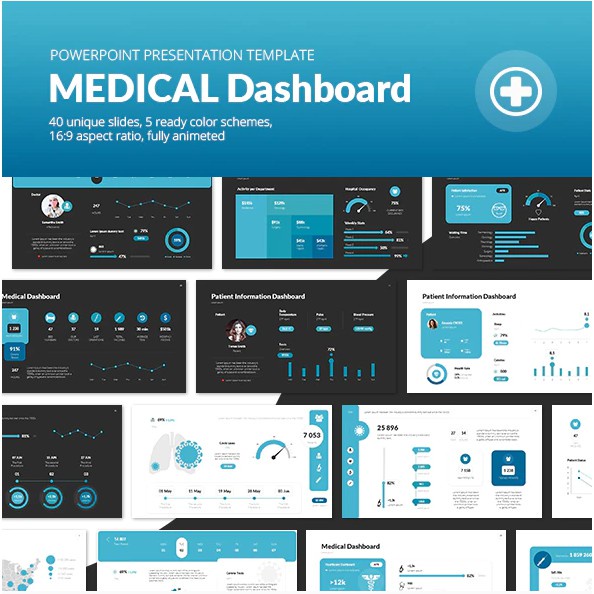 

NS Medical Dashboard PowerPoint Presentation Template