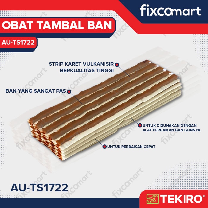 Tekiro Tire Seal String / Tekiro Karet Tambal Ban Tubless