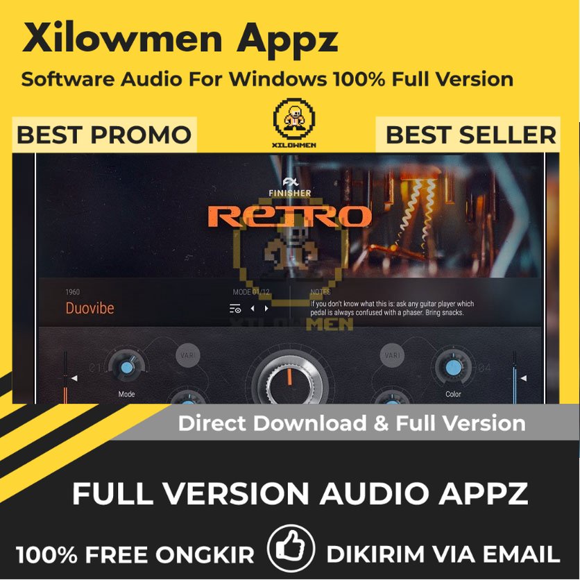 [Full Version] UJAM Finisher RETRO Pro Lifetime Audio Software WIN OS