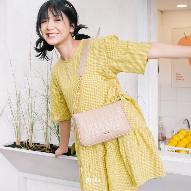 READY Flicka Sling Bag W 62 TAUPE