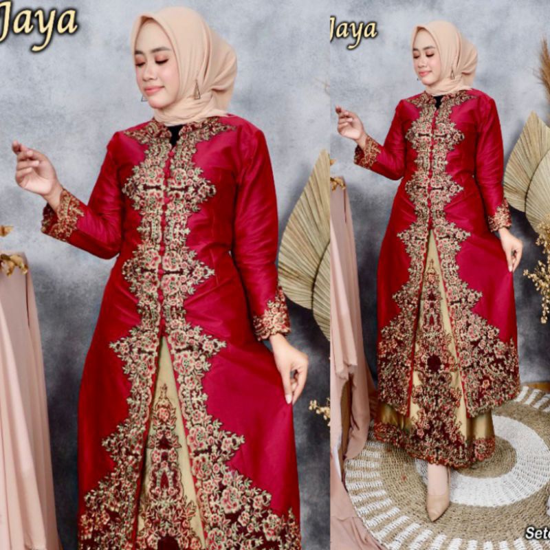 KEBAYA JUMBO//UKURAN XXXL LD 120-125CM//SET ROK KEBAYA JOM JOM DAN CINTA FITRI//BAJU PESTA//SERAGAMAN KELUARGA NIKAHAN//BAJU WISUDA//ORIGINAL PELANGI JAYA