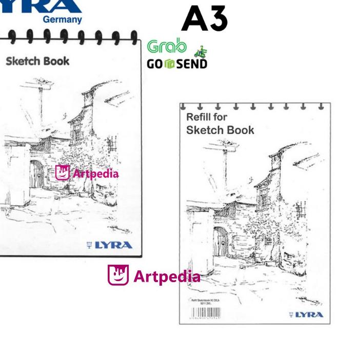 

Termurah | FG2 | Lyra Sketch Book A3 (isi 30) Refill Sketch Book - Sketchbook Lyra A3 / Lyra Sketchbook isi 30 Lembar