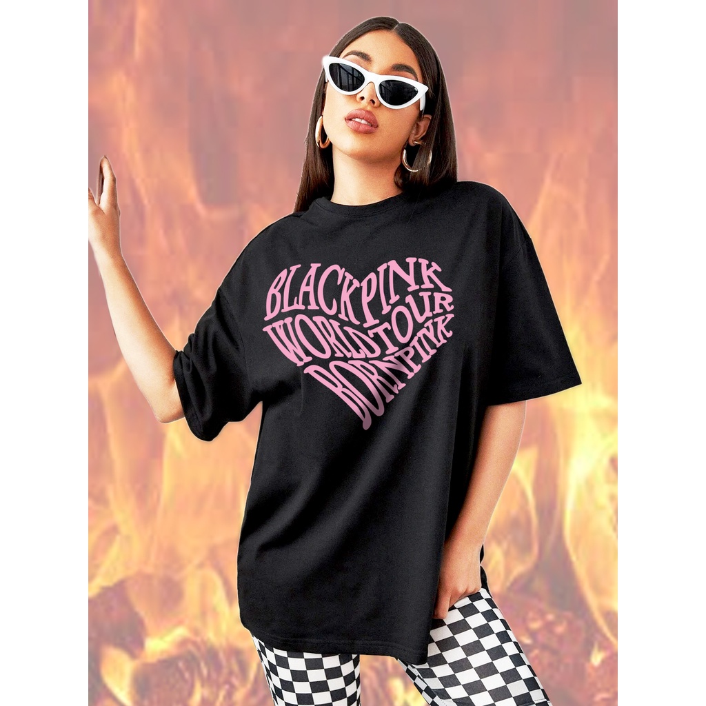 Kaos BlackPINK Tour Jisoo Tshirt / KPOP Merch / Black P1nk Ji Soo Kim Unisex Shirt