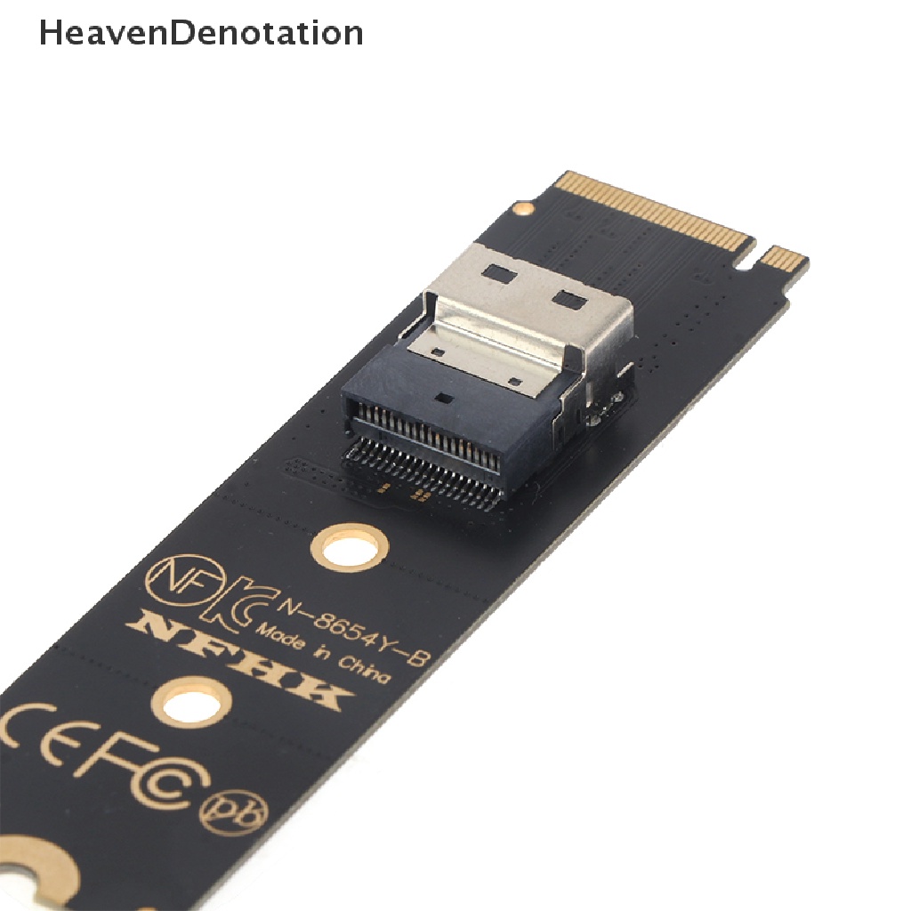 [HeavenDenotation] Nvme M.2 NGFF Ke Slimline SAS Adapter Converter Card Untuk PC Desktop Mainboard HDV