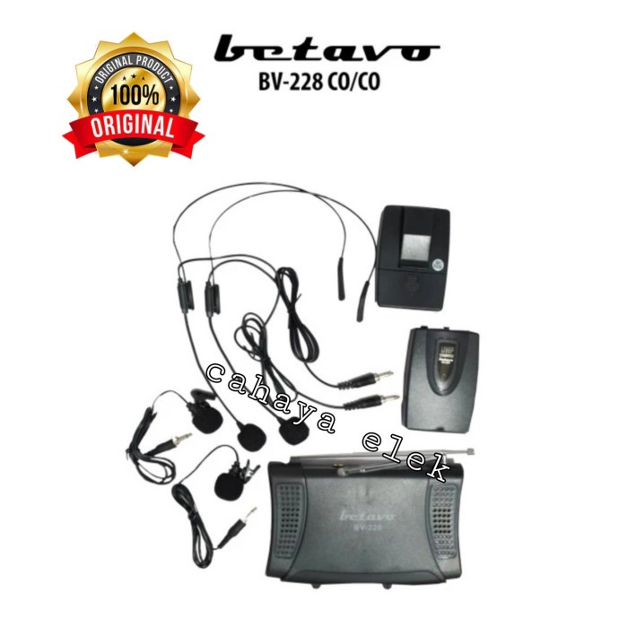 Mic clip on wireless original Betavo bv 228co / bv 228 co