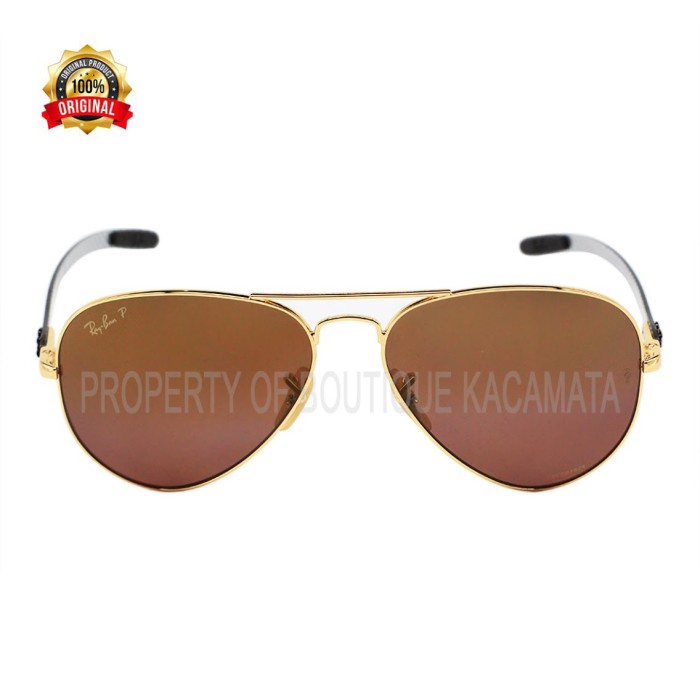 Kacamata Rayban Original Chromance Carbon Fibre 8317-001/6B