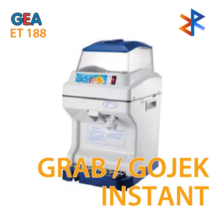 Terlaris Mesin Serut Es Batu Getra Et 188 / Et188 Ice Planner