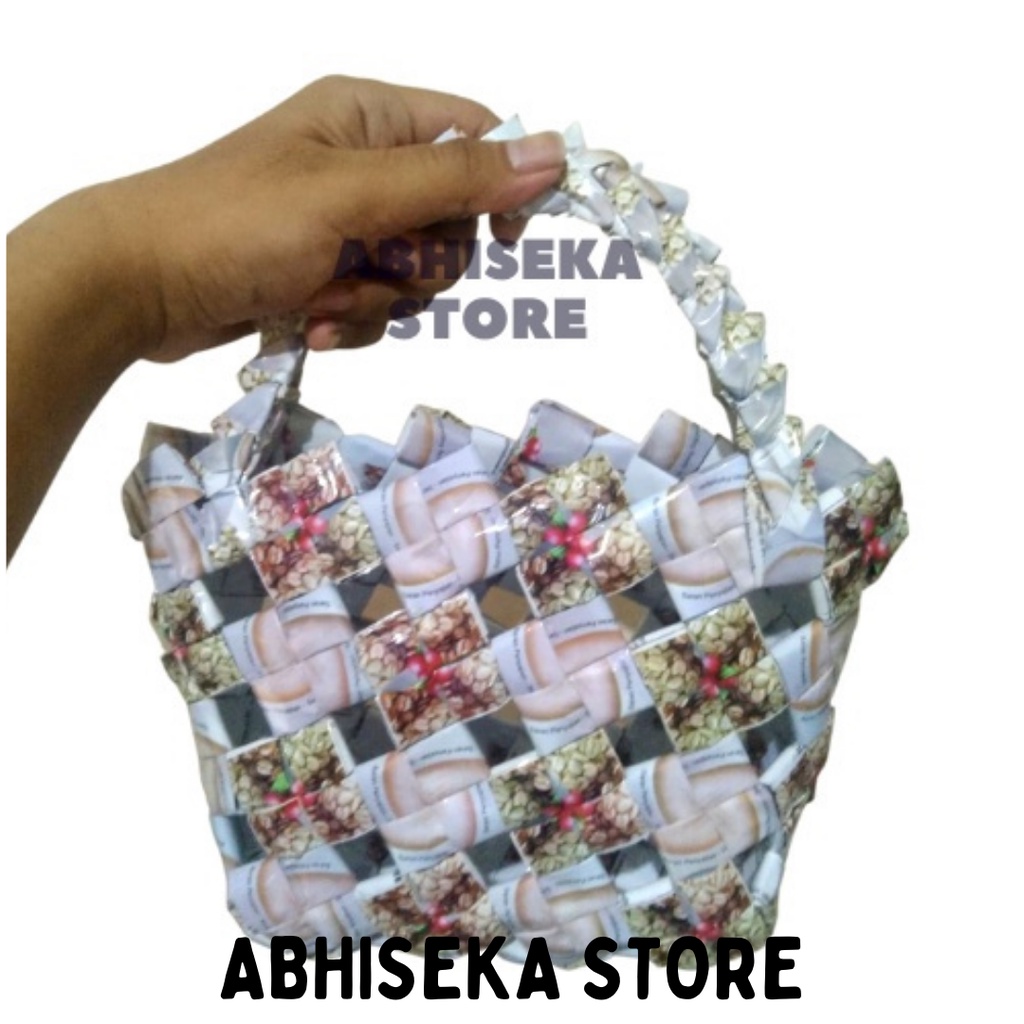 Tas HP dari Bungkus Kopi Kerajinan Tangan Unik - Toko Abhi