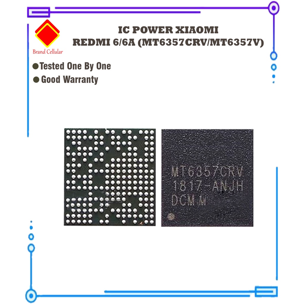 IC POWER XIAOMI REDMI 6 - 6A - MT6357CRV - MT6357V