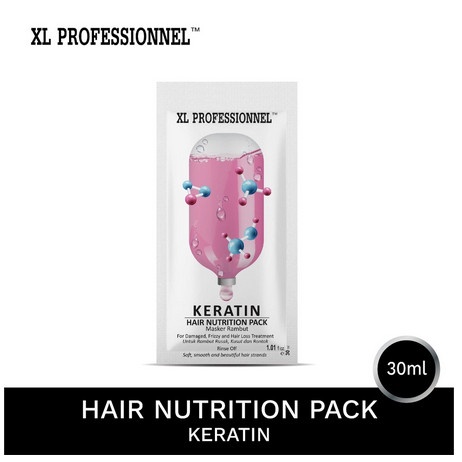 XL PROFESSIONNEL HAIR NUTRITION PACK 30ML - MASKER RAMBUT XL 30ML - AVOCADO