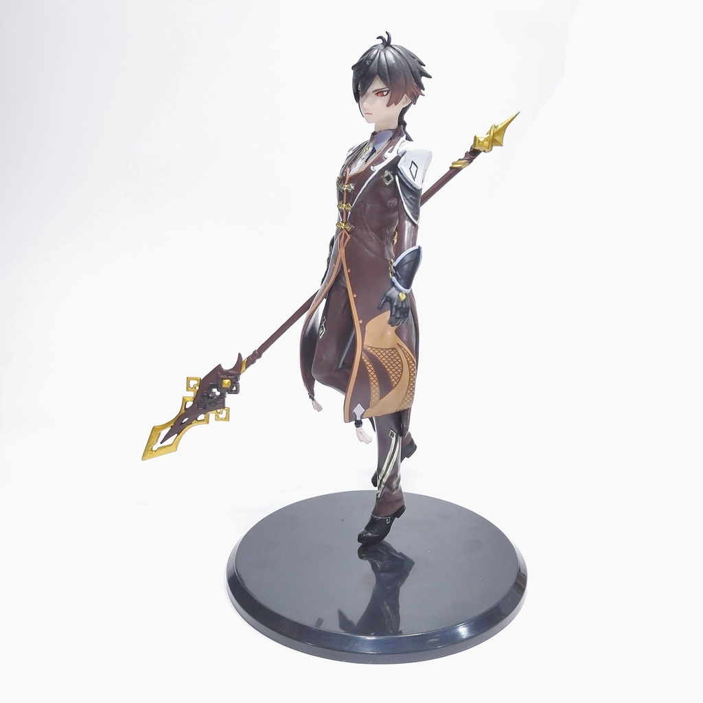 Game Genshin Impact Zhongli 19cm Figures Toy Collectible Model Kids Xmas Gifts