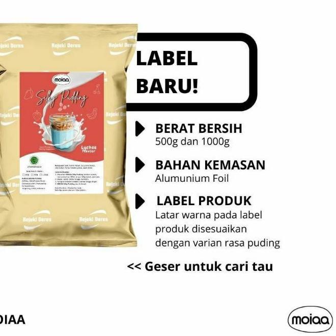 

✽ Moiaa 1 Kg Silky Pudding 1kg Best Seller Enak! ❃