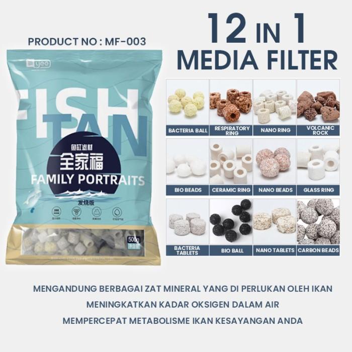 Media Filter Aquarium 12 In 1 Penjernih Air Aquarium 067