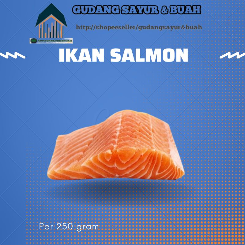 

Ikan Salmon Frozen 150gram