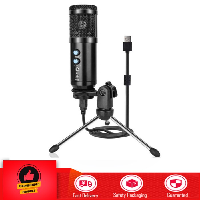 Microphone Condenser USB Mikrofon with Stand TaffSTUDIO UD-900FX