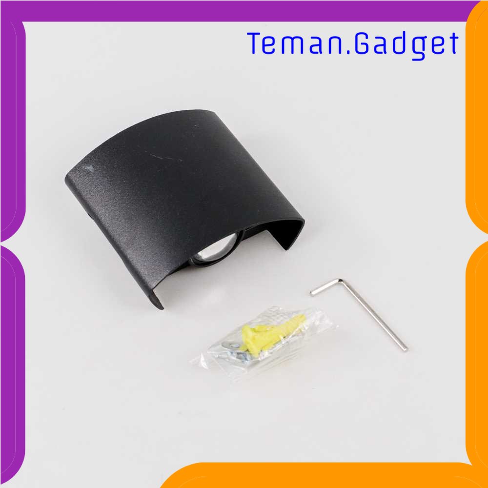 TG-LMP TaffLED Lampu Dinding Hias Outdoor Aluminium 2W 2 LED IP65 Warm White - RL-B15-2