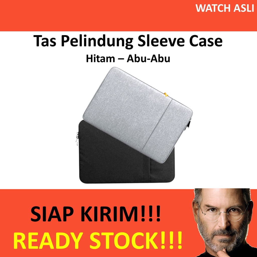 Tas Pelindung Laptop Sleeve Case MacBook Pro Air M2 M1 13 14 15 Inch