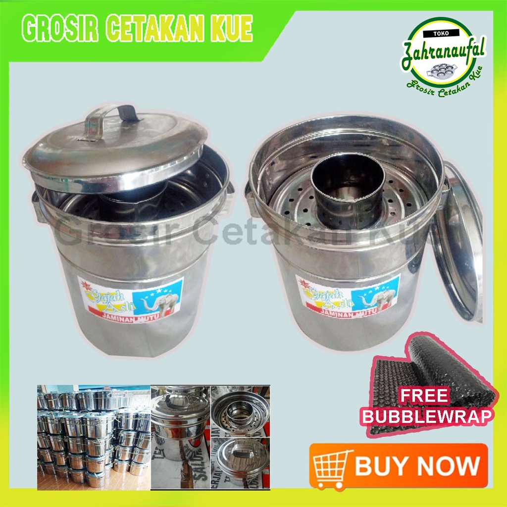 PROMO DANDANG BAKSO TUTUP STAINLESS ANEKA UKURAN