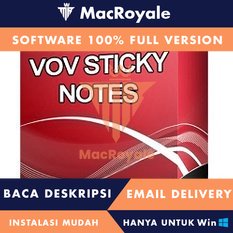 [Full Version] VovSoft Sticky Notes Lifetime Garansi