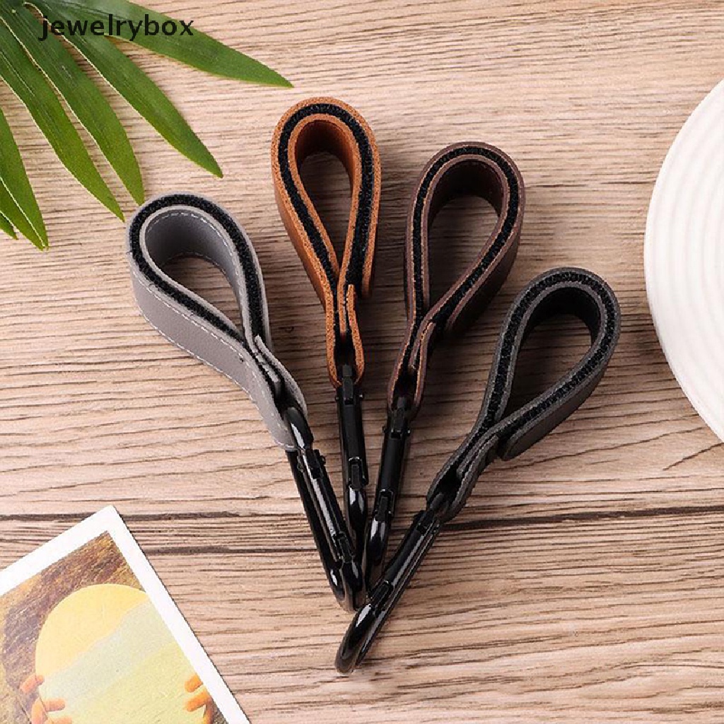 [jewelrybox] 1pcs pu Leather Baby Bag Stroller Hook Rotate 360derajat Rotatable Multi-Fungsi Stroller 2in1 Metal Hook Stand Accessorie Boutique