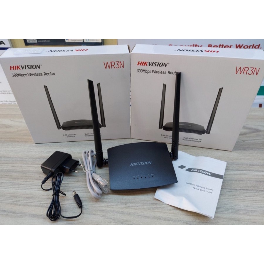 Hikvision DS-3WR3N Wireless Router Hikvision 300Mbps