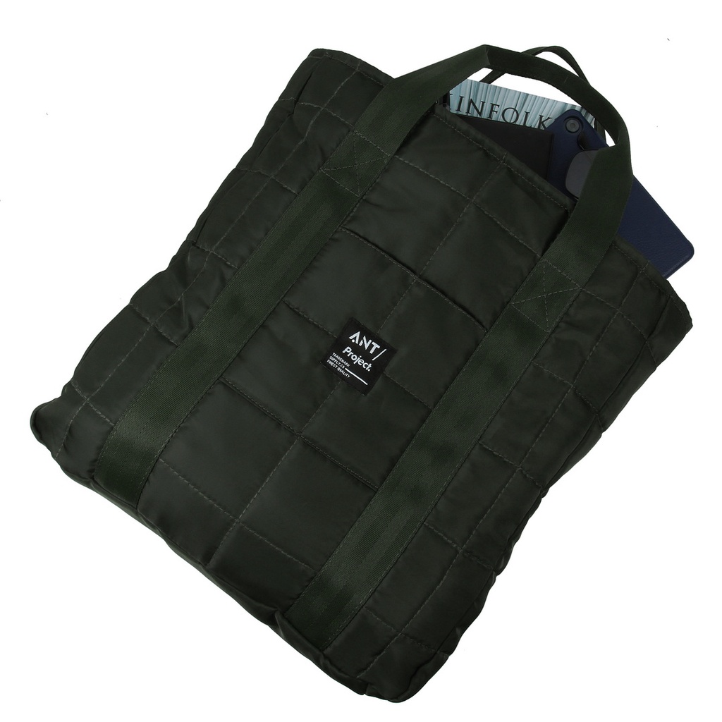 ANT PROJECT - Tas Tote Bag RUBIK Slot Laptop - Tas Jing Jing Unisex