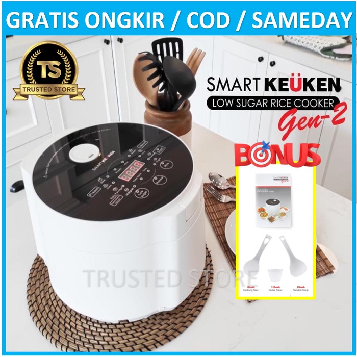 PROMO Smart Keuken Gen 2 Rice Cooker Low Carbo Rendah Karbo Ricecooker