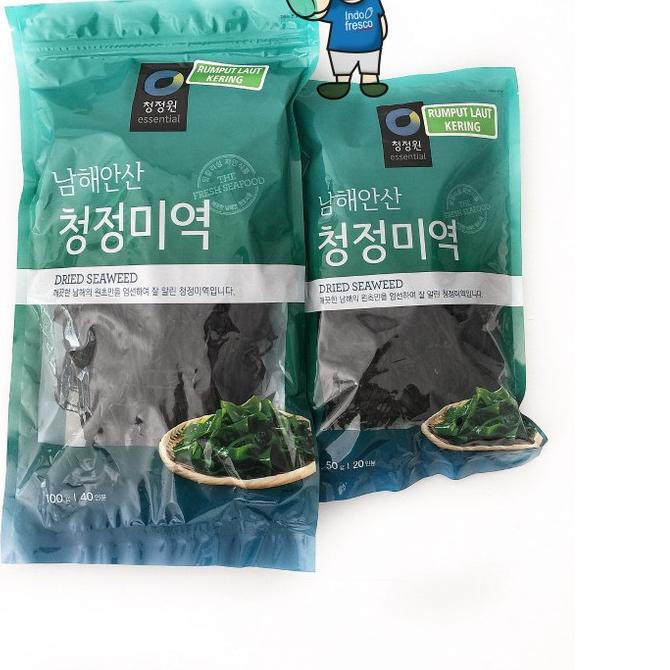 

۩ Daesang Miyeok- Dried Seaweed- Rumput Laut Kering 100 g ✸