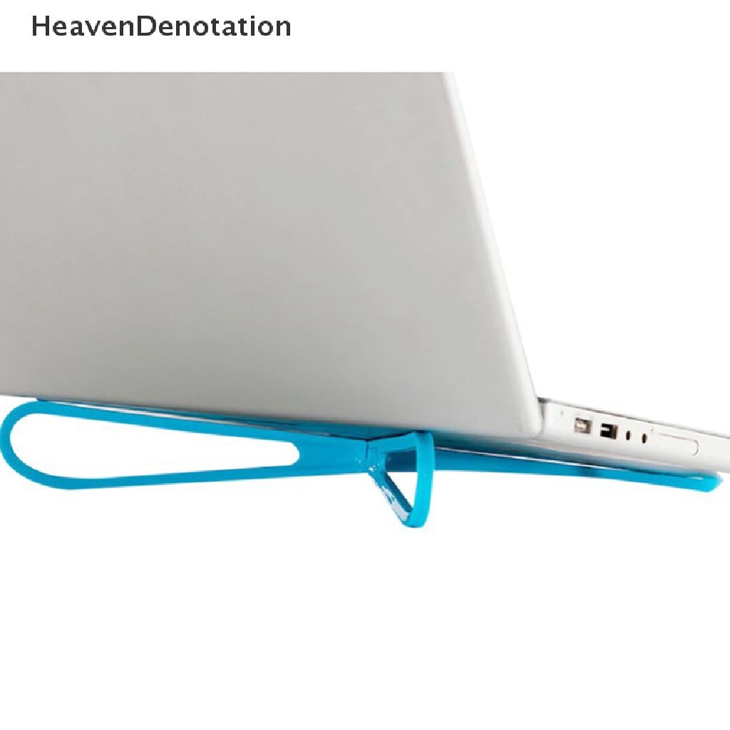 [HeavenDenotation] Portabel Lipat Sederhana Notebook Non-slip Pembuangan Panas X-type Pendingin Rak Laptop PC Stand Holder Aksesoris Baru HDV