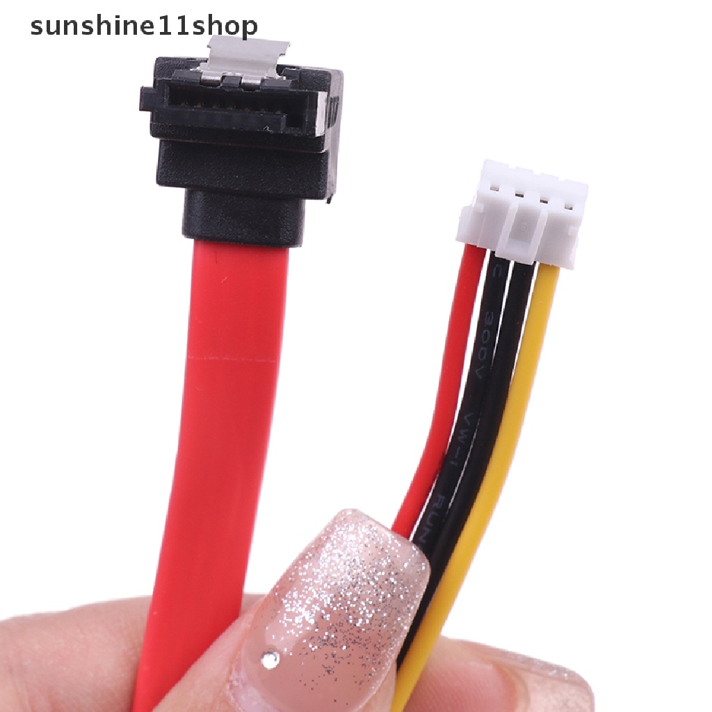 Sho 2-in-1 7Pin Sata7+15Pin 22P SATA Siam CD/DVD HD Hard Disk Kabel 25cm N