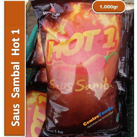 

Saus Sambal - Hot 1 | 1.000gr [ Harga Per BKS ]