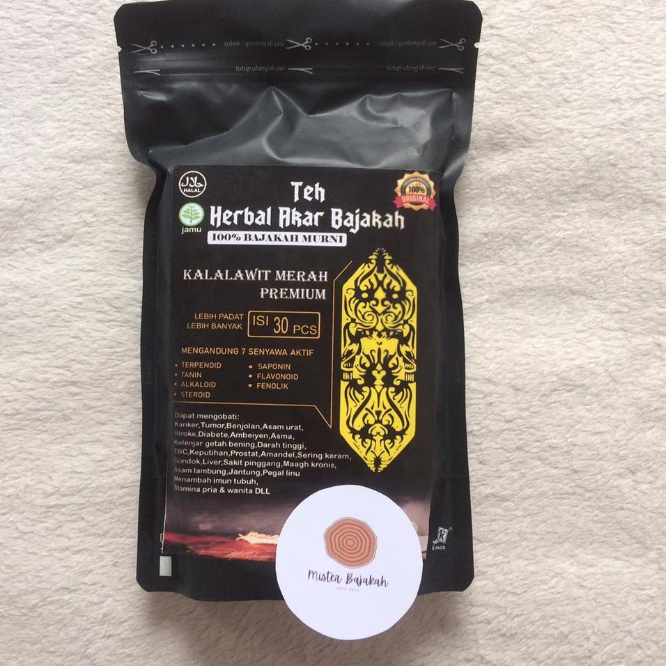 

☪ TEH CELUP BAJAKAH KALALAWIT MERAH PREMIUM ISI 30 KANTONG TEH ➷